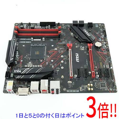 【1日と5.0のつく日、18日はポイント3倍！】【中古】MSI製 ATXマザーボード B450 GAMING PLUS SocketAM4