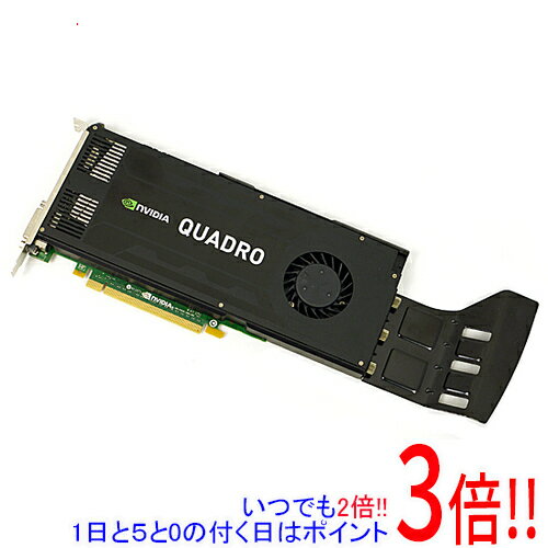 【1日と5.0のつく日、18日はポイント3倍！】【中古】グラフィックボード NVIDIA Quadro K4000 PCIExp 3GB