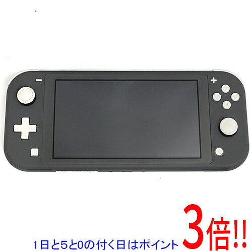 【1日と5.0のつく日、18日はポイント3倍！】【中古】任天堂 Nintendo Switch Lite(ニンテンドースイッチ ライト) HDH-S-GAZAA グレー 本体のみ 本体いたみ