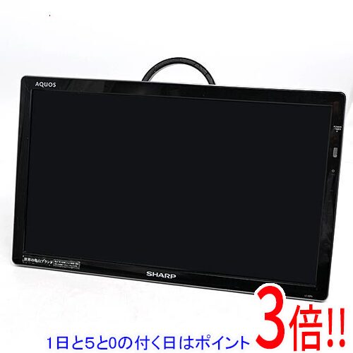 【1日と5.0のつく日、18日はポイント3倍！】【中古】SHARP 20V型 液晶テレビ AQUOS LC-20F5-B ブラック モニターのACアダプタ・リモコンなし 本体いたみ