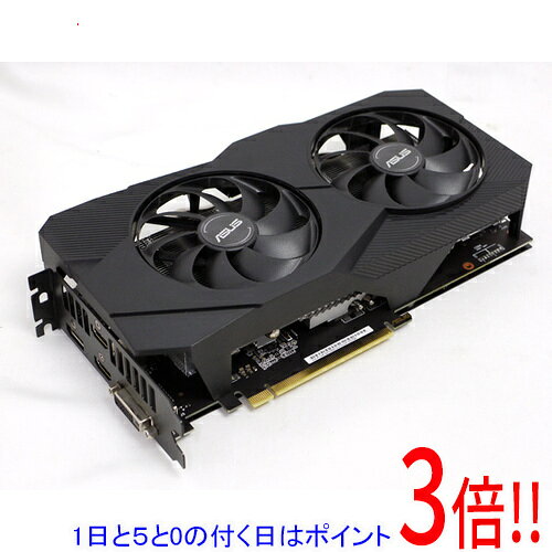 【1日と5.0のつく日、18日はポイント3倍！】【中古】ASUS製グラボ DUAL-RTX2060-O6G-EVO PCIExp 6GB