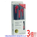 【いつでも2倍!5.0のつく日、18日は3倍!】エアージェイ 3.5mmステレオミニプラグ対応 ステレオイヤホン HA-ES41 RD レッド