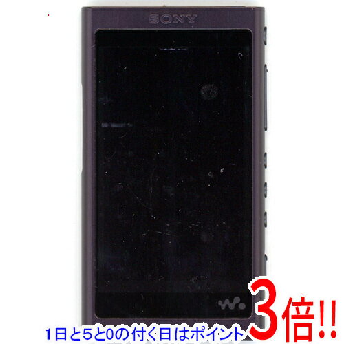【1日と5.0のつく日、18日はポイント3倍！】【中古】SONY ウォークマン Aシリーズ NW-A55(B) グレイッ..