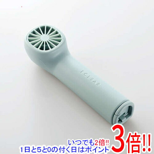 商品名ELECOM ECLEAR flow flow スポットファン FAN-U233GN ミントグリーン商品状態 新品 商品説明 USB扇風機“エクリア フローフロー”シリーズの充電式携帯用ハンディファンです。軽くてコンパクトなので、ポーチに入れたりカラビナでリュックに掛けたりして気軽に持ち歩くことができ、屋外でのとっさの暑さ対策に役立ちます。 商品名 ECLEAR flow flow スポットファン 型番 FAN-U233GN [ミントグリーン] 仕様 [基本仕様] タイプ USB扇風機 スタイル 携帯(ハンディ) 風量切替 3段階(弱・中・強) [電源] 電源 USB/バッテリー 消費電力 4.4 W コードレス(充電式) ○ 電源コード 0.8 m [サイズ・重量] 幅x高さx奥行き 41x137x36 mm 重量 0.087 kg メーカー エレコム(ELECOM) その他 ※商品の画像はイメージです。その他たくさんの魅力ある商品を出品しております。ぜひ、見て行ってください。※返品についてはこちらをご覧ください。　