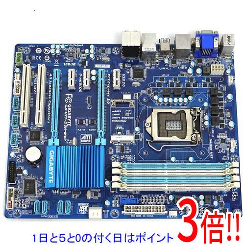 GIGABYTEマザーボードGA-H77-D3H-MVP 中古品 楽天市場】ga－h77－d3h－mvpの通販