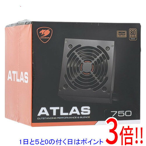 【1日と5.0のつく日、18日はポイント3倍！】COUGAR 電源ユニット ATLAS 750 CGR BA-750