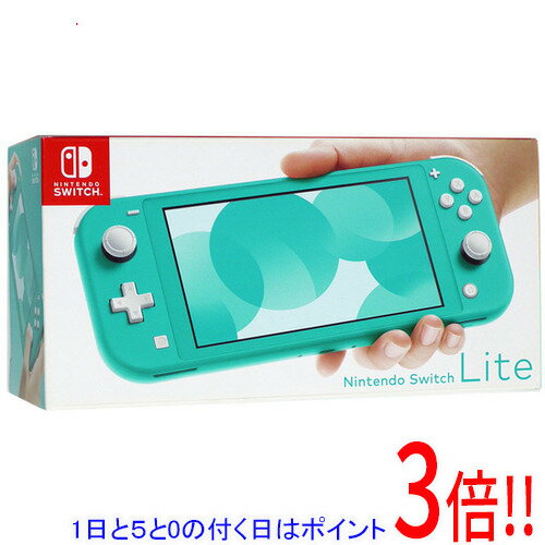 【1日と5.0のつく日、18日はポイント3倍！】【中古】任天堂 Nintendo Switch Lite(ニンテンドースイッチ ライト) HDH-S-BAZAA ターコイズ 本体いたみ 元箱あり