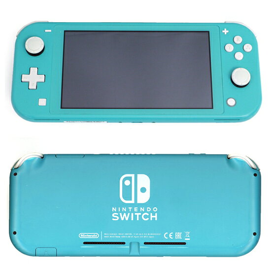 エクセラーの【1日と5.0のつく日、18日はポイント3倍！】【中古】任天堂 Nintendo Switch Lite(ニンテンドースイッチ ライト) HDH-S-BAZAA ターコイズ 本体いたみ 元箱あり｜アングル2