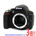 【いつでも2倍!5.0のつく日、18日は3倍!】【中古】Nikon デジタル一眼レフ D5300 ボディ D5300BK 訳あり