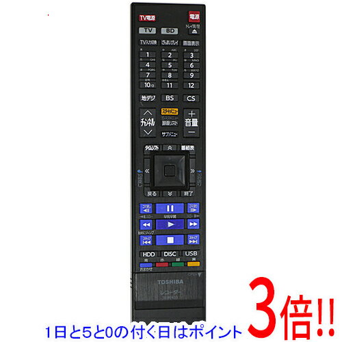 Remote Control - 【1日と5.0のつく日、18日はポイント3倍！】【中古】TOSHIBA BD・DVDレコーダー用リモコン SE-R0433(79105947)