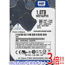 【中古】WesternDigital ノート用HDD 2.5inch WD10JPVX 1TB 2000〜3000時間以内