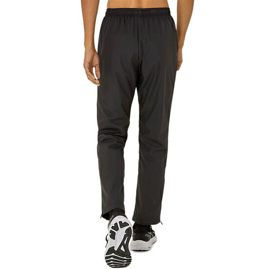 【1日と5.0のつく日、18日はポイント3倍！】asics アシックス S サイズ AIM-TRG裏トリコットウインドブレーカーパンツ 2031E731 ブラック×ガンメタル 2