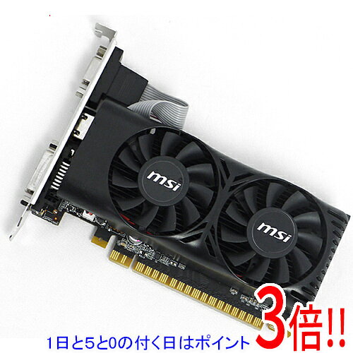 【1日と5.0のつく日、18日はポイント3倍！】【中古】MSI グラフィックボード N750Ti-2GD5TLP PCIExp 2GB 訳あり