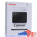 【延長保証対応!!】TOSHIBA PortableHD CANVIO HD-TPA4U3-B ブラック 4TB