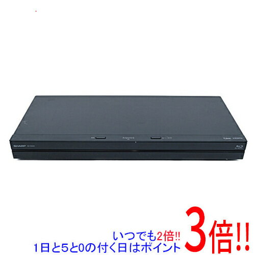 【いつでも2倍！1日と5．0のつく日は3倍！18日も3倍！】【中古】SHARP AQUOS ブルーレイディスクレコーダー BD-NS500 リモコンなし