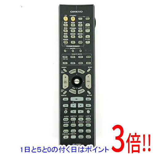 For Audios - 【1日と5.0のつく日、18日はポイント3倍！】【中古】ONKYO オーディオリモコン RC-589M
