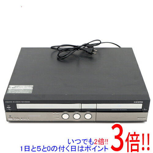 【いつでも2倍！1日と5．0のつく日は3倍！18日も3倍！】【中古】SHARP DVDレコーダー AQUOS 250GB DV-ACV52 訳あり