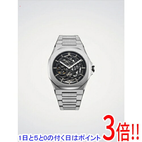 商品名【1日と5.0のつく日、18日はポイント3倍！】D1 MILANO 腕時計 SKBJ10商品状態 新品です。 商品情報 スケルトンシリーズを再構築した「SKELETON RESTYLING（スケルトン リスタリング）」として登場。前作に比べてエッジのきいたメタルブレスレットタイプ、またリューズガードの採用も見逃せないデザインチェンジ。ダイヤル部を3層に重ねたレイヤーデザインにより、さらに深みを増したスケルトン構造が高級感を引き出している。ムーブメントの躍動感が手に取るように視認でき、メカニック好きにはたまらない逸品。 商品名 腕時計 型番 SKBJ10 商品説明 [素材]ケース＆バンド：316Lステンレススチール、ケースバック：シースルー、風防：サファイアガラス（ブルー反射防止コーティング）、ムーブメント：SII NH70（日本製オートマチック） [サイズ]ケース径：41.5mm、ケース厚み：12mm、バンド幅：17.5〜28.5mm、手首周り：15〜21.5cm、重量：170g、パワーリザーブ41時間 防水：日常生活防水 5気圧（5ATM） メーカー名 D1 MILANO 備考 ※お買い上げ時に組み込まれている電池はモニター用となり、工場出荷時点に時計の機能や性能をチェックする為に組み込まれているものとなります。 その為、お客様のご使用時に電池切れがあった場合でも当店では保証対象外となります。 その他 ※商品の画像はイメージです。 その他たくさんの魅力ある商品を出品しております。ぜひ、見て行ってください。 ※返品についてはこちらをご覧ください。　