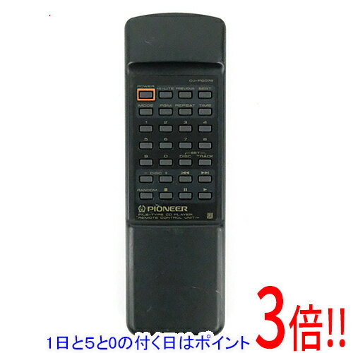 乐天商城 - 【1日と5.0のつく日、18日はポイント3倍！】【中古】PIONEER オーディオリモコン CU-PD078