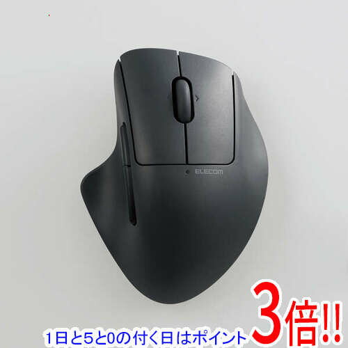 ELECOM製 SHELLPHA 無線マルチ接続Mサイズマウス チルト機能付き7ボタン M-SH30MBSKXBK ブラック