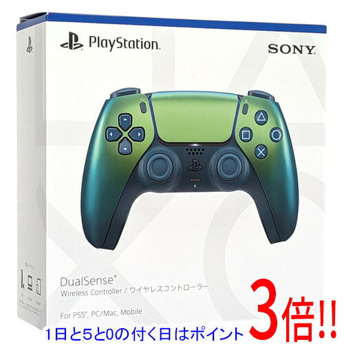 【1日と5.0のつく日、18日はポイント3倍！】SONY ワイヤレスコントローラー DualSense CFI-ZCT2J10 クロマ グリーン