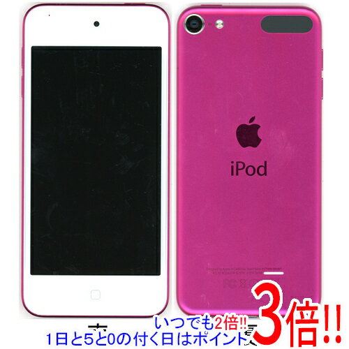 【中古】Apple 第6世代 iPod touch MKWK2J/A ピンク/128GB 本体のみ