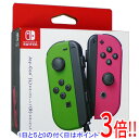 【いつでも2倍!5.0のつく日、18日は3倍!】【中古】任天堂 Joy-Con (L)/(R) ネオングリーン/ネオンピンク HAC-A-JAFAA 訳あり 元箱あり