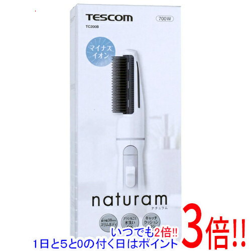 テスコム 【いつでも2倍！1日と5．0のつく日は3倍！18日も3倍！】テスコム マイナスイオン カールドライヤー naturam TC200B-W ホワイト