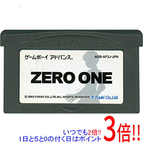 【いつでも2倍！1日と5．0のつく日は3倍！18日も3倍！】【中古】ZERO ONE GBA ソフトのみ