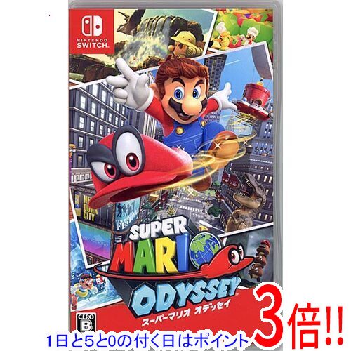 [1일과 5.0이 붙는 날, 18일은 포인트 3배!][중고] 슈퍼 마리오 오디세이 Nintendo Switch