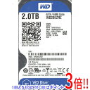 【中古】Western Digital製HDD WD20EZRZ 2TB SATA600 3000〜4000時間以内