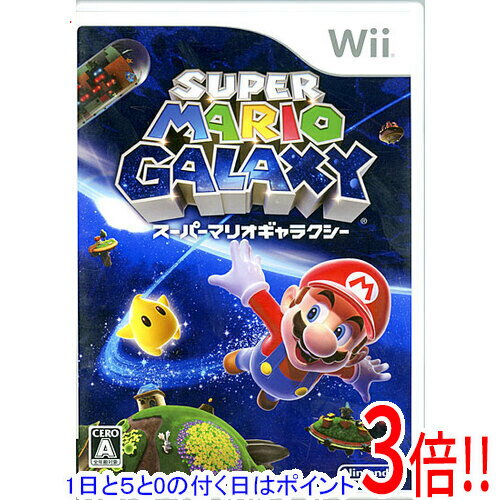 【1日と5.0のつく日、18日はポイント3倍！】【中古】スーパーマリオギャラクシー Wii