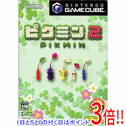 【1日と5.0のつく日、18日はポイント3倍！】【中古】ピクミン2 ゲームキューブ ディスク傷・外箱いたみ