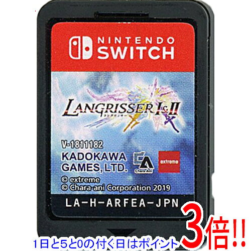 楽天市場】ラングリッサーi＆ii 限定版 【switchの通販
