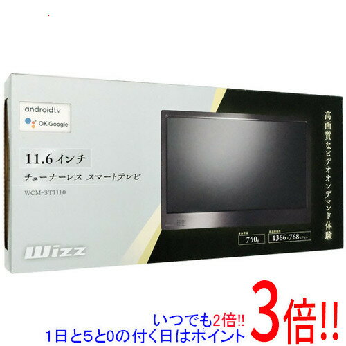 【いつでも2倍!5.0のつく日、18日は3倍!】ダイニチ電子 11.6V型 チューナーレステレビ Wizz WCM-ST1110 【いつでも2倍!5.0のつく日、18日は3倍!】ダイニチ電子 11.6V型 チューナーレステレビ Wizz WCM-ST1110