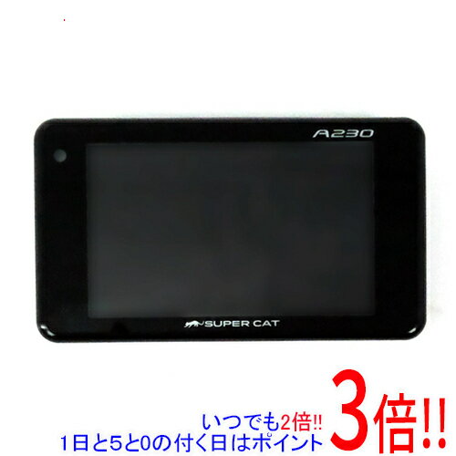 【いつでも2倍！1日と5．0のつく日は3倍！18日も3倍！】【中古】ユピテル GPS＆レーダー探知機 A230