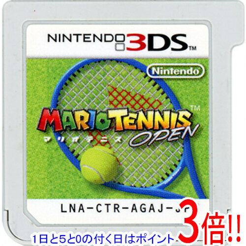【1日と5.0のつく日、18日はポイント3倍！】【中古】マリオテニス オープン 3DS ソフトのみ