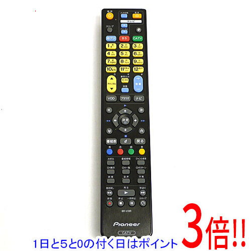 Air Conditioners - 【1日と5.0のつく日、18日はポイント3倍！】【中古】Pioneer CATVリモコン BR-V31R 電池カバーなし