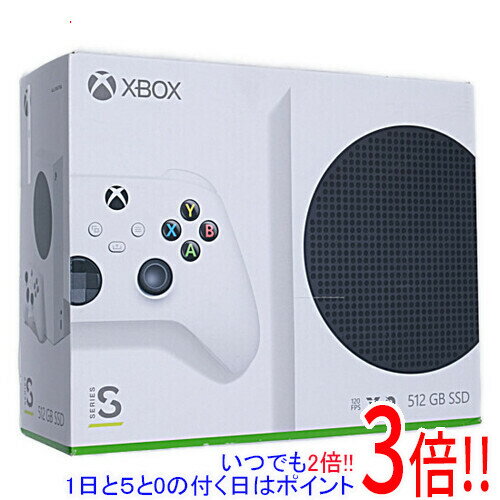 【新品訳あり(箱きず・やぶれ)】 Microsoft Xbox Series S 512GB RRS-00015