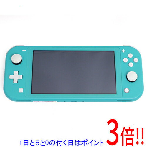 【1日と5.0のつく日、18日はポイント3倍！】【中古】任天堂 Nintendo Switch Lite(ニンテンドースイッチ ライト) HDH-S-BAZAA ターコイズ 本体のみ 本体いたみ