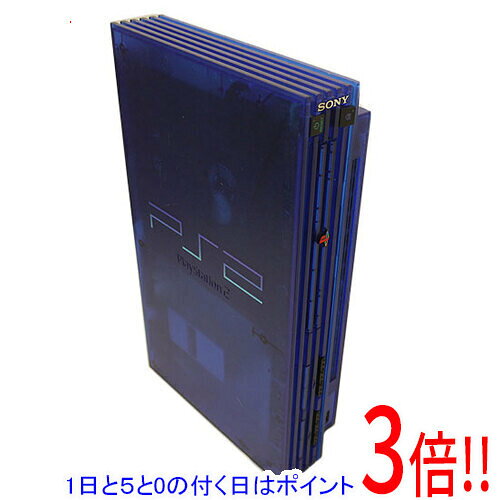 【1日と5.0のつく日、18日はポイント3倍！】【中古】SONY プレイステーション2 オーシャン・ブルー SCPH-37000 L