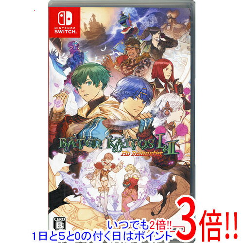 【いつでも2倍!5.0のつく日、18日は3倍!】【中古】バテン・カイトス I&II HD Remaster Nintendo Switch