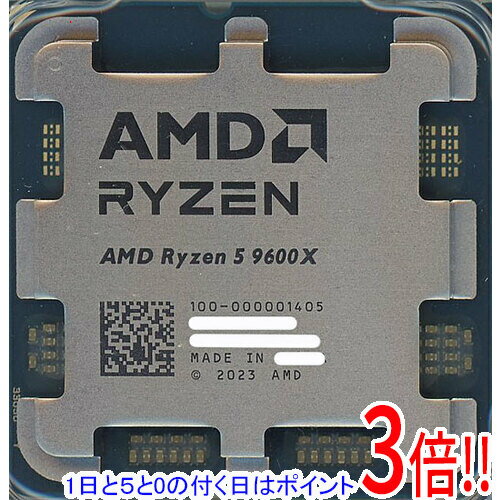 [Triple points on the 1st, 5.0, and 18th of each month!] [Used] AMD Ryzen 5 9600X 100-000001405 3.9GHz Socket AM5