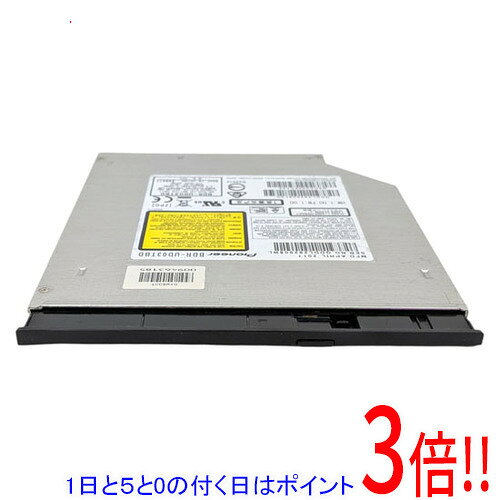 商品名【中古】PIONEER 内蔵型ブルーレイドライブ BDR-UD03TBD商品状態動作確認済みの中古品です。※中古品のため、使用感や傷、汚れ等がある場合がございます。型番BDR-UD03TBD仕様[基本スペック]対応メディア BD-R/BD-RE/DVD-R/DVD-RW/DVD-R DL/DVD+R/DVD+RW/DVD+R DL/DVD-RAM/BD-R XL/BD-RE XL接続インターフェース SATAキャッシュ 4MB設置方式 内蔵[書き込み速度]BD-R書き込み速度 6 倍速BD-RE書き換え速度 2 倍速DVD-R書き込み速度 8 倍速DVD-RW書き換え速度 6 倍速DVD+R書き込み速度 8 倍速DVD+RW書き換え速度 8 倍速DVD-RAM書き換え速度 5 倍速CD-R書き込み速度 24 倍速CD-RW書き込み速度 24 倍速[サイズ・重量]幅x高さx奥行 128x9.5x127 mm重さ 130 g付属品※付属品なし。本体のみとなります。ご確認後、ご検討お願い致します。その他※掲載画像は代表画像です。実際の商品と細部が異なる場合がございますので、商品状態につきましては表記の内容をご確認ください。※返品についてはこちらをご覧ください。　