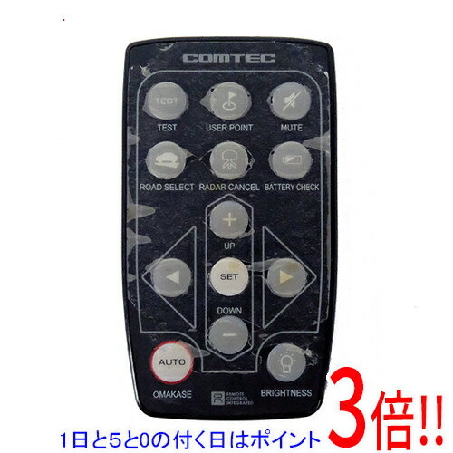 【1日と5.0のつく日、18日はポイント3倍！】【中古】COMTEC レーダー探知機用リモコン RRE-X603