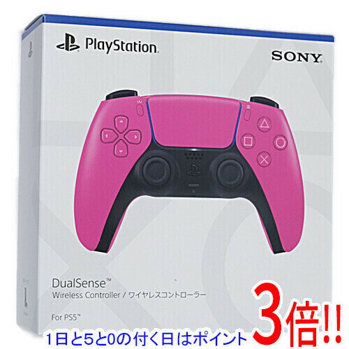 【1日と5.0のつく日、18日はポイント3倍！】【中古】SONY ワイヤレスコントローラー DualSense CFI-ZCT1J03 ノヴァ ピンク 元箱あり