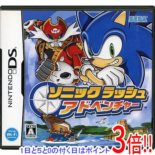 【1日と5.0のつく日、18日はポイント3倍！】【中古】ソニック ラッシュ アドベンチャー DS 説明書なし