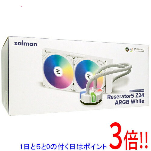 Zalman - 【1日と5.0のつく日、18日はポイント3倍！】ZALMAN CPUクーラー Reserator5 Z24 ARGB White