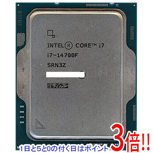 【1日と5.0のつく日、18日はポイント3倍！】【中古】Core i7 14700F 2.1GHz LGA1700 SRN3Z