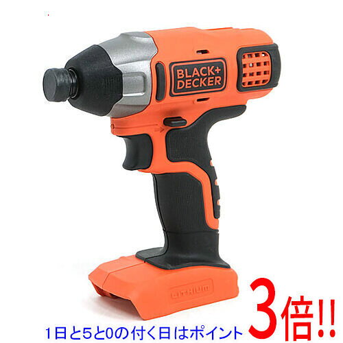 【1日と5.0のつく日、18日はポイント3倍！】【新品訳あり】 BLACK＆DECKER コードレスインパクトドライバー BPCI18 欠品あり